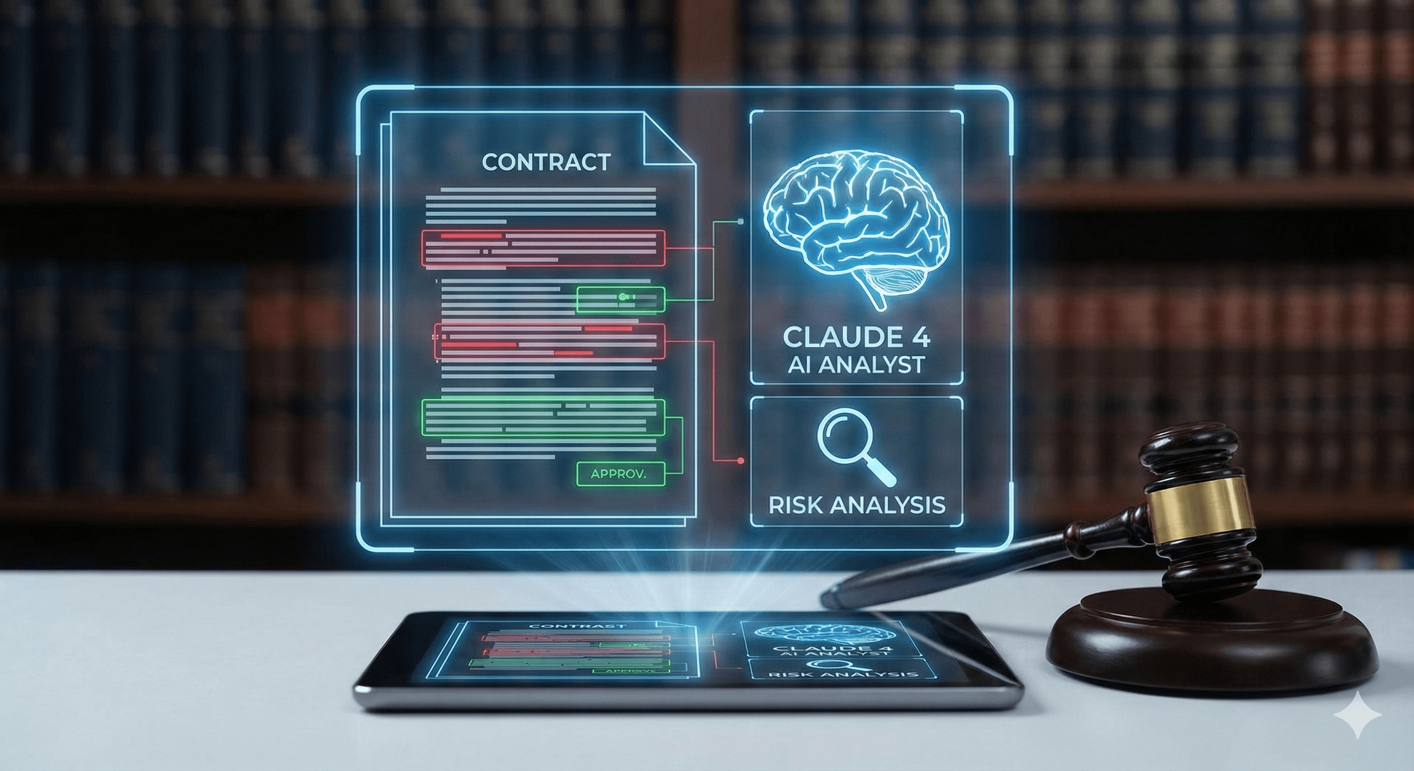 Using AI for Legal Contract Review: A Risk Analysis with Claude 4